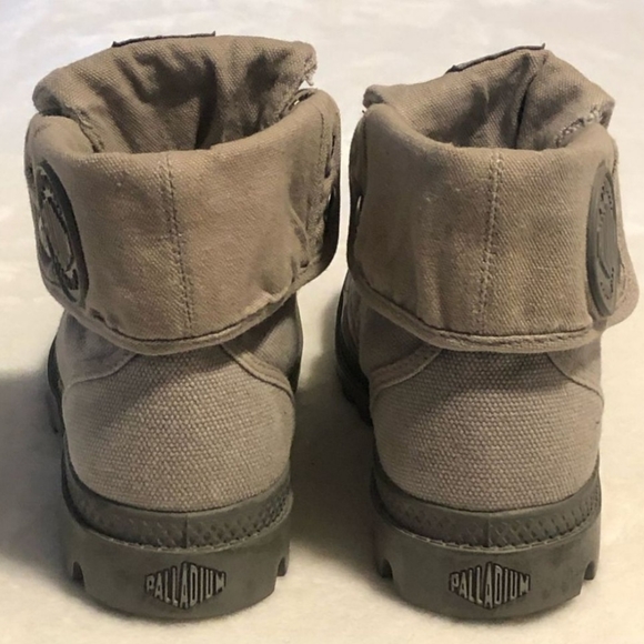 Palladium Pallabrousse Baggy Titanium Highrise Boots • Size 6.5w/ size 5 men - Picture 3 of 6